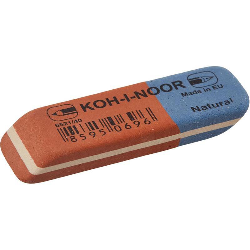 Гумка KOH-I-NOOR комбінована BlueStar, 6521/40